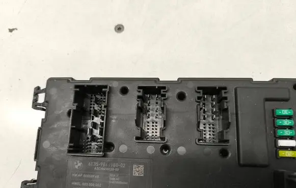 BMW 3 F30 F35 F31 SAM control unit 9866980 00000F48 A2C30450228