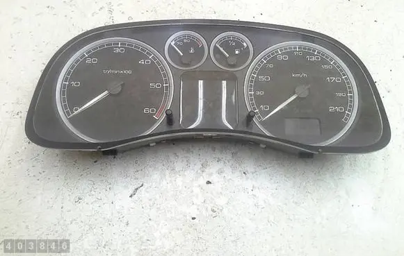Peugeot 307 Speedometer (instrument cluster) P9636708880