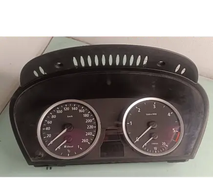 BMW 5 E60 E61 Speedometer (instrument cluster) 62116945633 A2c53020569