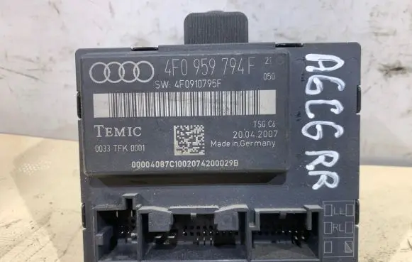 Audi A6 S6 C6 4F Door control unit/module 4F0959794F 4F0910795F 0033TFK0001