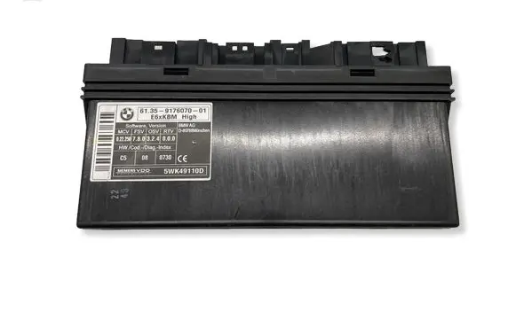BMW 5 E60 E61 Comfort/convenience module 9176070 5WK49110D