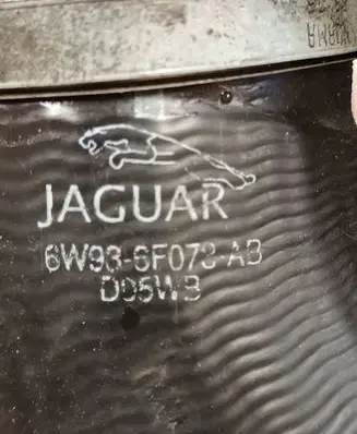 Jaguar XF X250 Intercooler hose/pipe 6W936F073AB D05W8