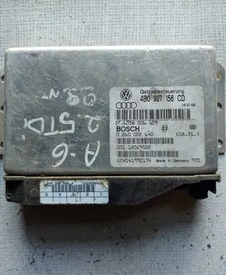 Audi A6 S6 C5 4B Gearbox control unit/module 4B0927156CD 0260002640 ZF6058006109