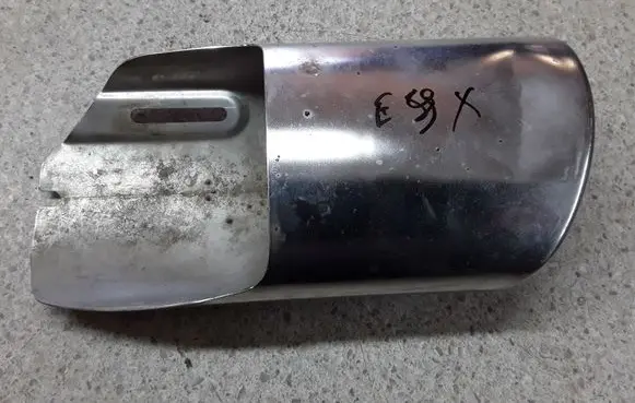 Mercedes-Benz C W204 Muffler ending 