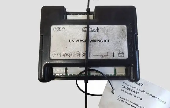 Citroen C5 Tow bar trailer control unit/module