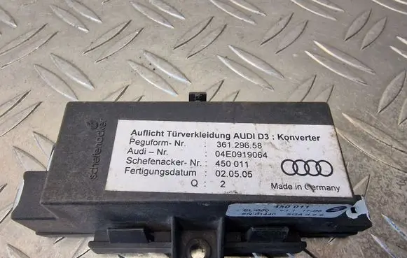 Audi A8 S8 D3 4E Door control unit/module 04E0919064