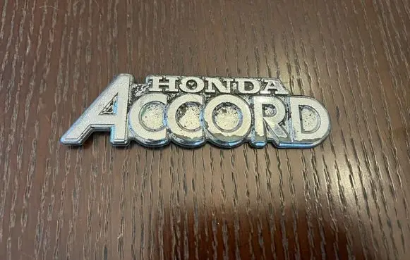 Honda Accord Manufacturers badge/model letters 