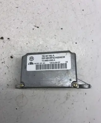 Volkswagen Touareg I ESP acceleration yaw rate sensor 7E0907652A