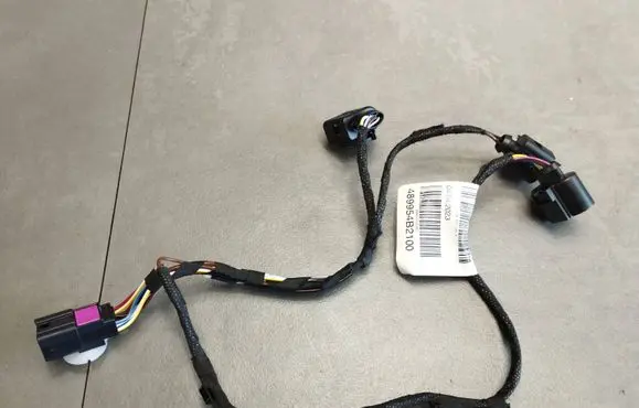 Volkswagen Polo VI Tailgate/trunk wiring harness 2G0971192M 0098222J