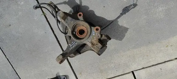 Opel Corsa D Front wheel hub spindle knuckle 2075 55703 10311