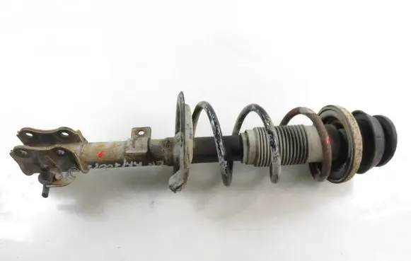 Opel Agila B Front shock absorber with coil spring 