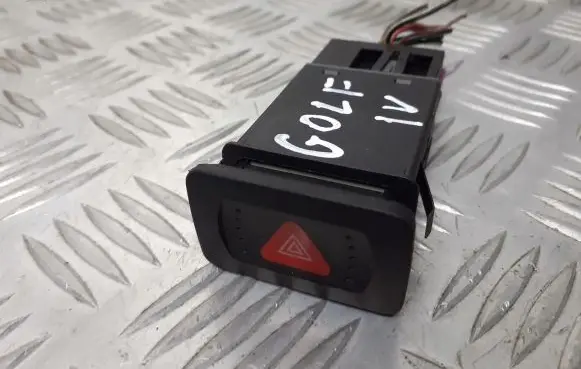 Volkswagen Golf IV Hazard light switch 1J0953235J