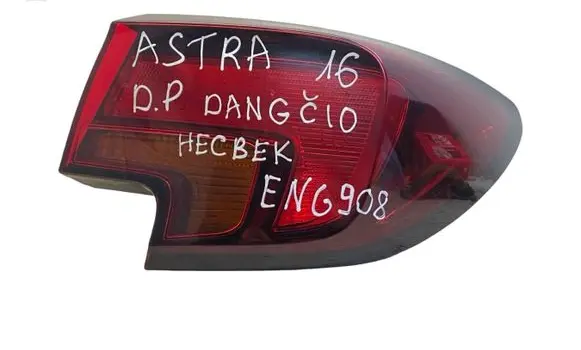 Opel Astra K Rear/tail lights 39015944 E245110