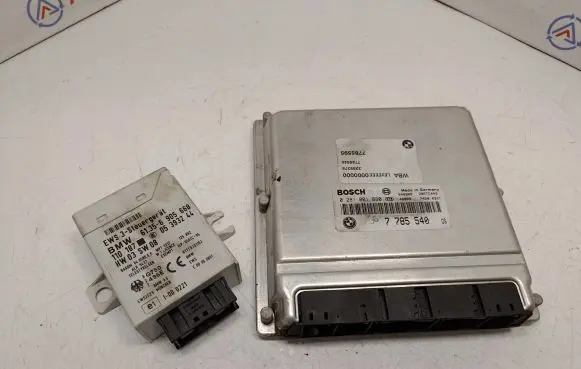 Engine ECU kit and lock set