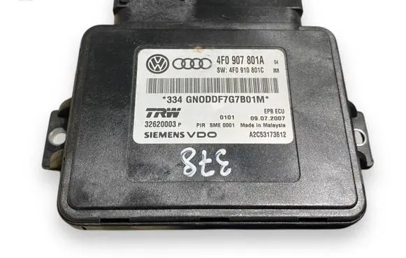 Audi A6 S6 C6 4F Brake system control unit/module 4F0907801A 4F0910801C