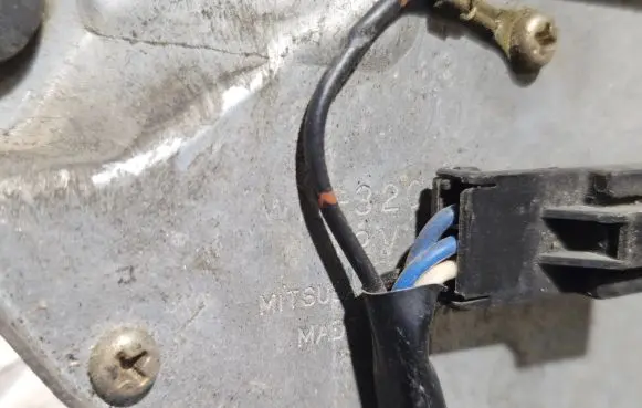 Mitsubishi Colt Rear window wiper motor WM-3206-1S