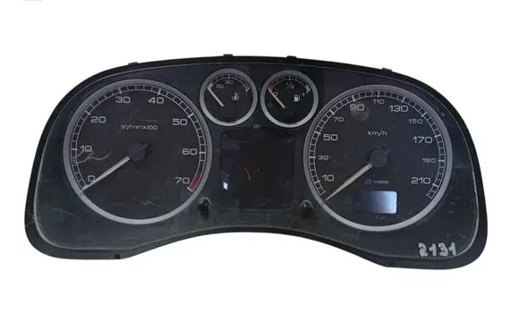 Peugeot 307 Speedometer (instrument cluster) 9636708280