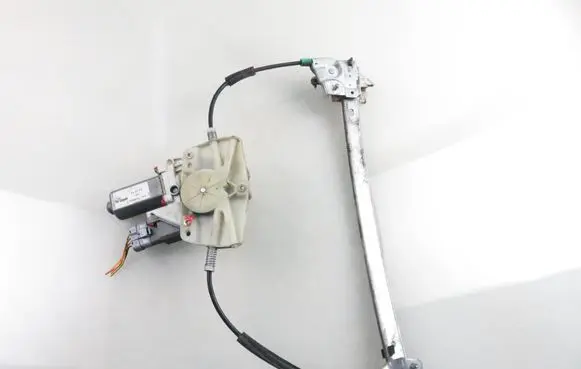 Front door window regulator with motor