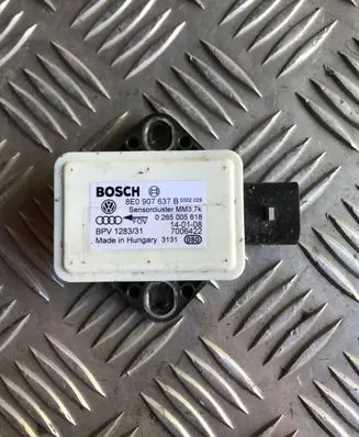 Audi A4 S4 B7 8E 8H ESP acceleration yaw rate sensor 8E0907637B 0265005618 8E0907637