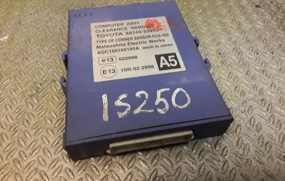 Lexus IS 220D-250-350 Parking PDC control unit/module 8934053020