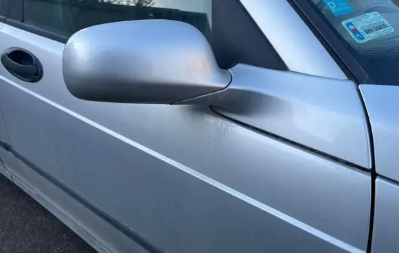 Saab 9-5 Manual wing mirror 