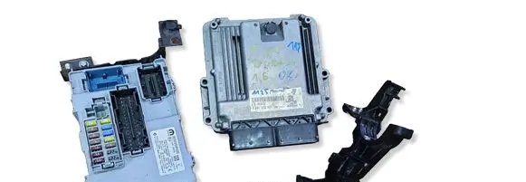 Fiat Doblo Engine ECU kit and lock set 46341292 0281033461 00520946600