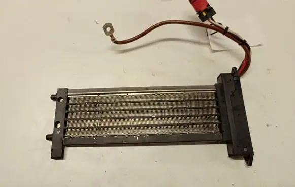 Electric cabin heater radiator