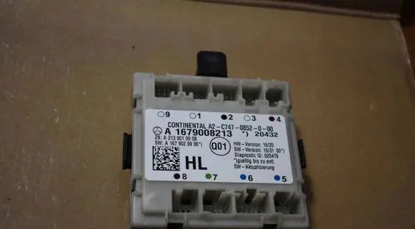 Mercedes-Benz GLE W167 Door control unit/module A1679008213555955