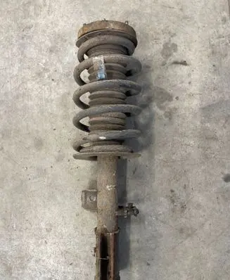 Front shock absorber with coil spring