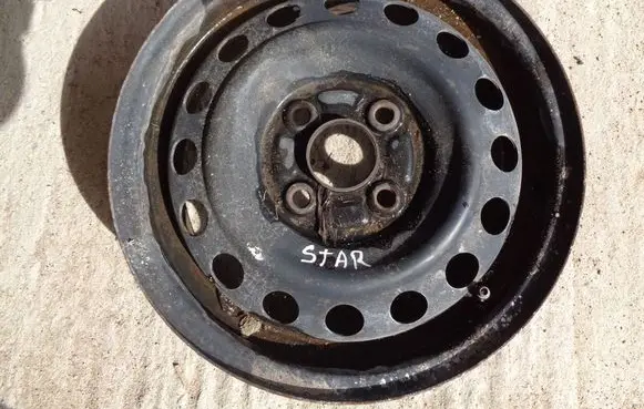 Mitsubishi Space Star R14 steel rim 412JX14 ET46