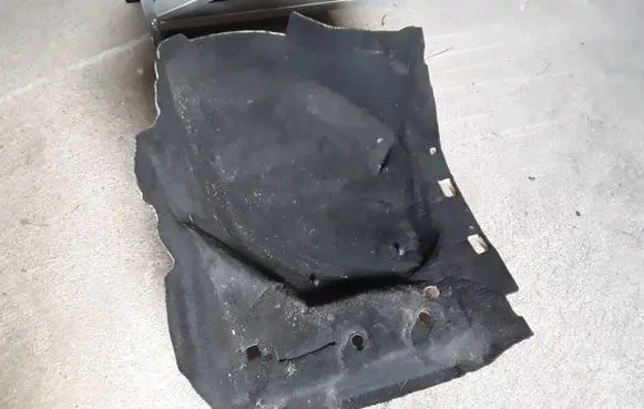 Volvo V40 Front floor carpet liner 25615030 30733969