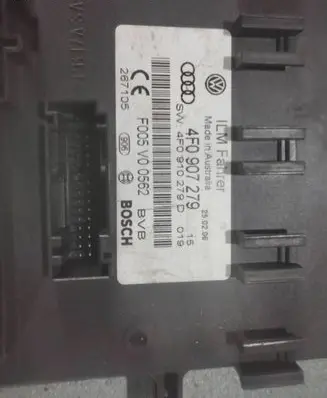 Audi A6 S6 C6 4F Comfort/convenience module 4F0907279 F005V00562 4F0910279D