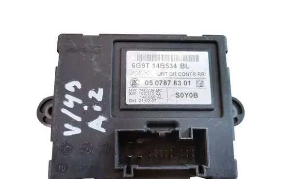 Volvo S80 Door control unit/module 0507878301 6G9T14B534BL 14C236BC