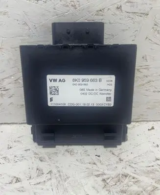 Audi A5 Sportback 8TA Voltage converter/converter module 8K0959663B 111004109 8K0959663