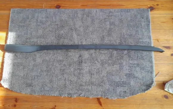 Opel Zafira A Windshield trim 0076556 76556MA