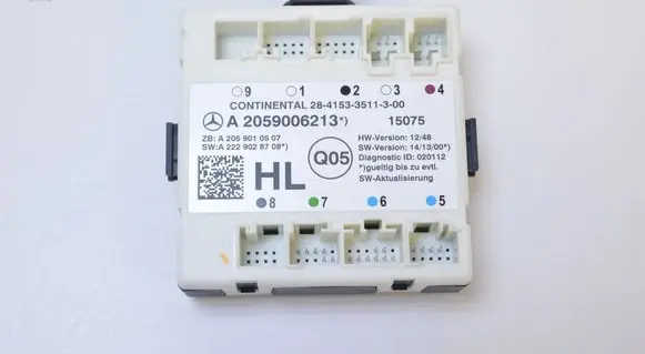Mercedes-Benz C W205 Door control unit/module A2059010507 A2229028708
