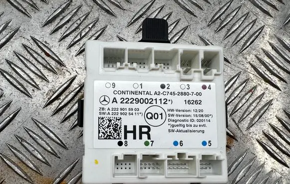 Mercedes-Benz GLC X253 C253 Door control unit/module A2229002112 16262 A2C7452880700