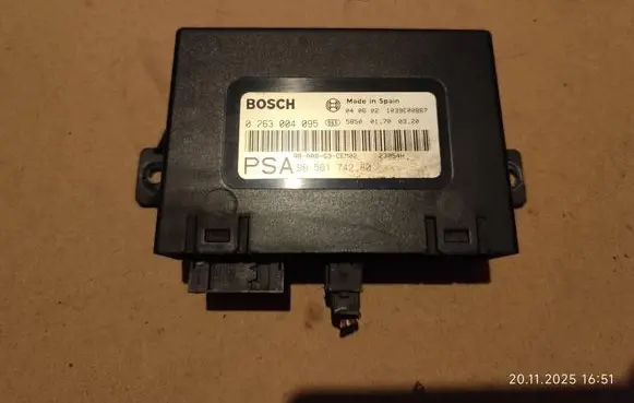 Peugeot 407 Parking PDC control unit/module 9656174280 0263004095 1039E00867