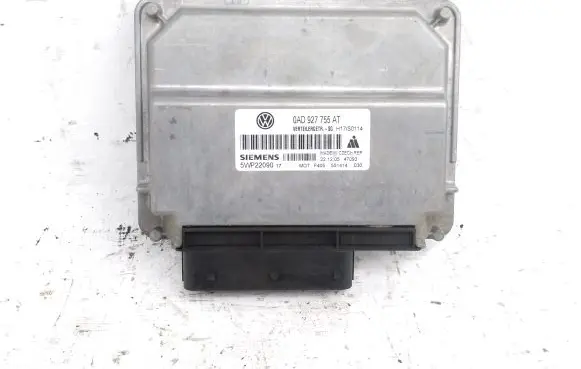 Volkswagen Touareg I Gearbox control unit/module 0AD927755AT