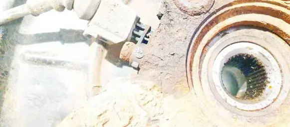 Volkswagen Touran I ABS brake wheel speed sensor
