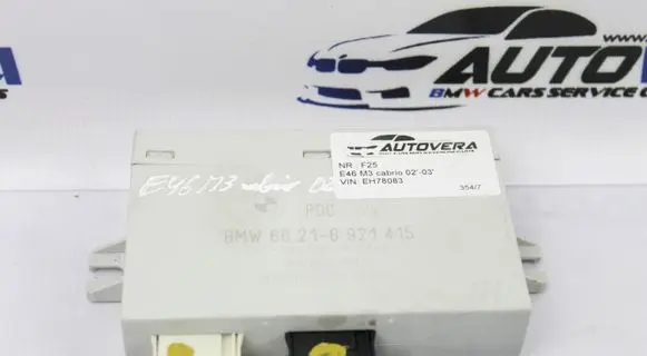 BMW 5 E39 Parking PDC control unit/module 6921415