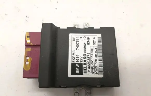 BMW X6 F16 Fuel injection pump control unit/module 7407514