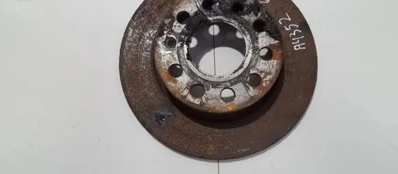 Audi A3 S3 8P Rear brake disc neventiliuojamas