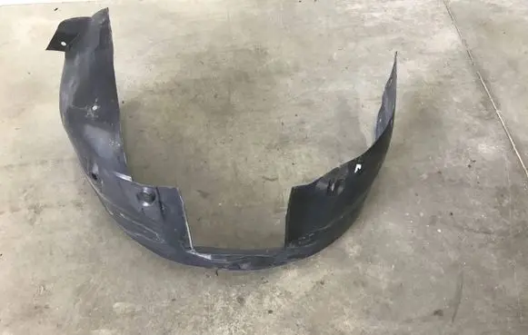 Opel Tigra B Front wheel arch liner splash guards 93162223