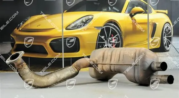 Porsche Cayman 981 Rear muffler/silencer tail pipe 98111123101