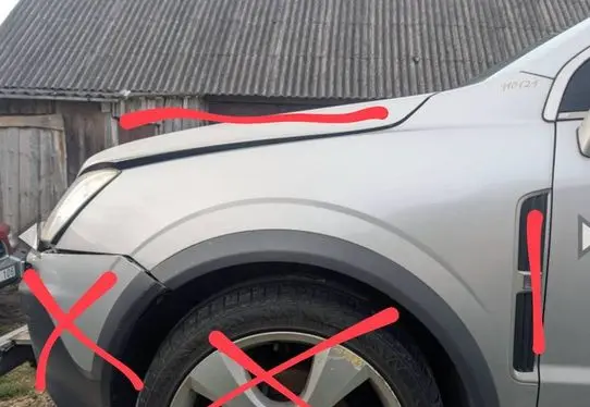 Opel Antara Fender 92U