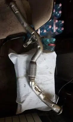 Audi A4 S4 B8 8K Exhaust gas pipe 4G0253350G
