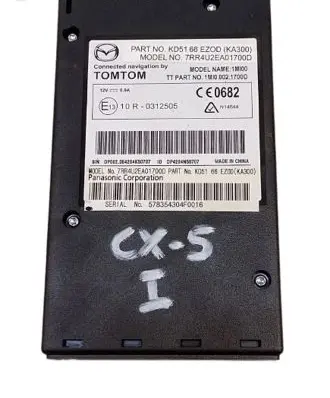 Mazda CX-5 Navigation unit CD/DVD player KD5166EZ0D KD5166EZ1B