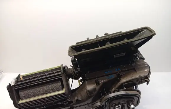 Interior heater climate box assembly