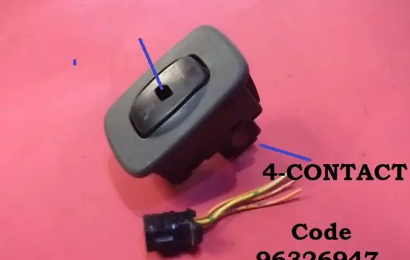Citroen C5 Electric window control switch 96326947 02213